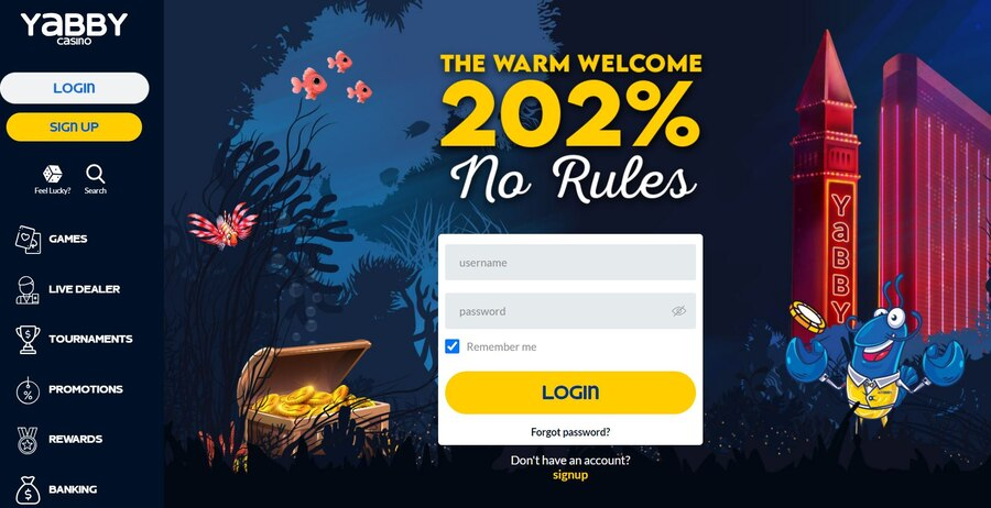 Yabby No Deposit Bonus
