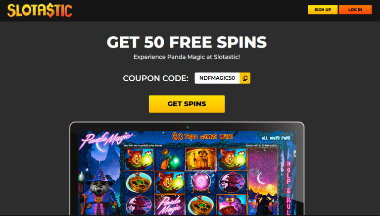 Slotastic No Deposit Bonus Codes