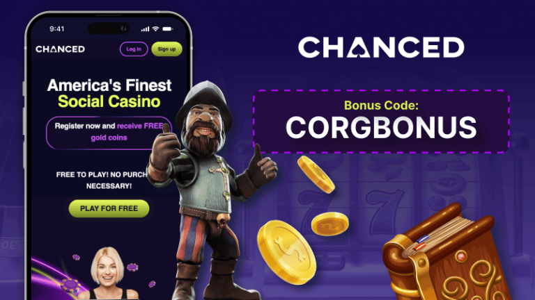 Chanced Social Casino No Deposit Bonus