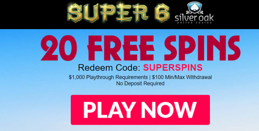 Silver Oak No Deposit Bonus