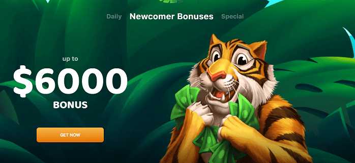 Lucky Tiger No Deposit Bonus