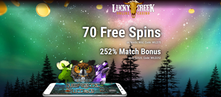 Lucky Creek No Deposit Bonus